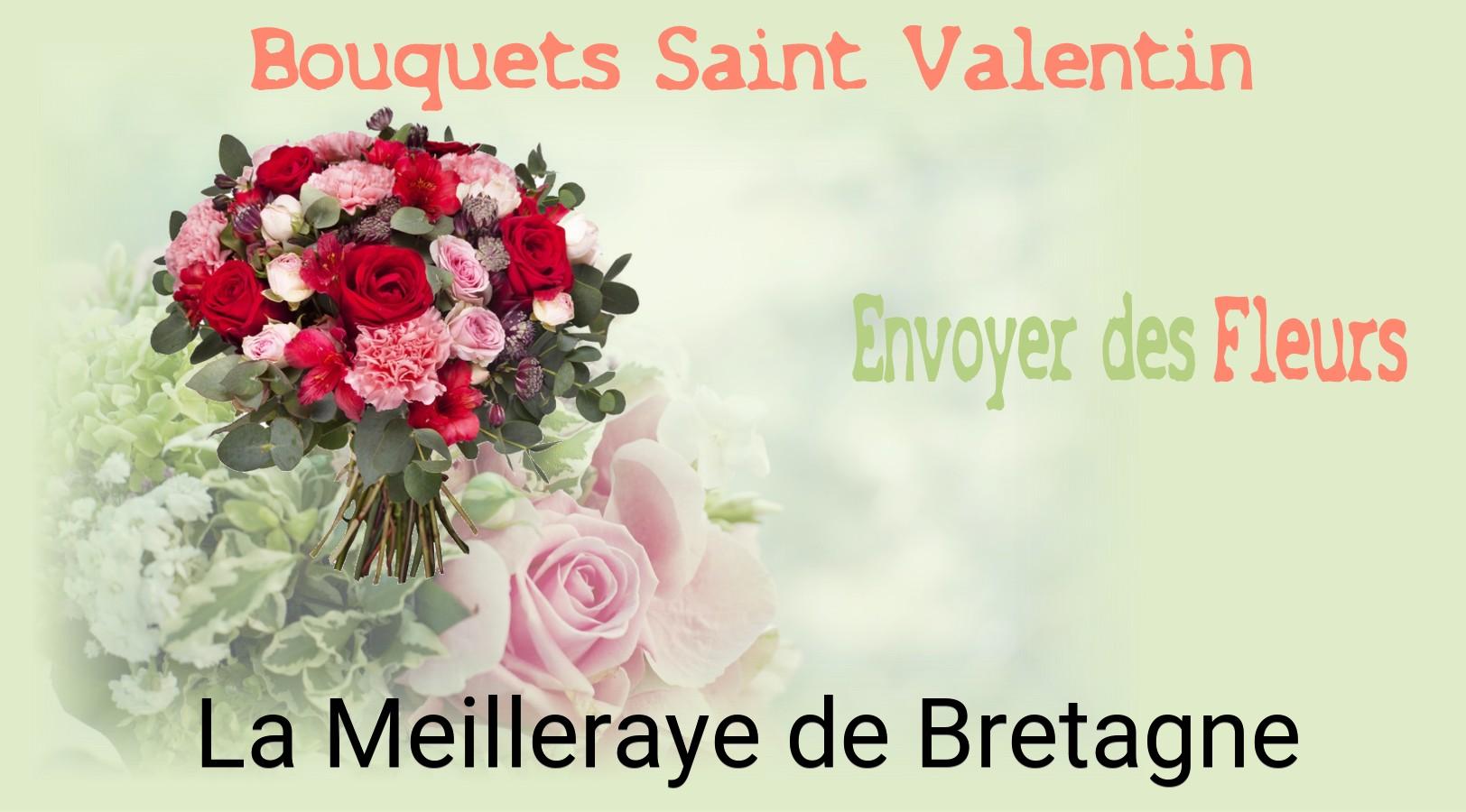 Roses de Saint-Valentin livrées à La Meilleraye-de-Bretagne